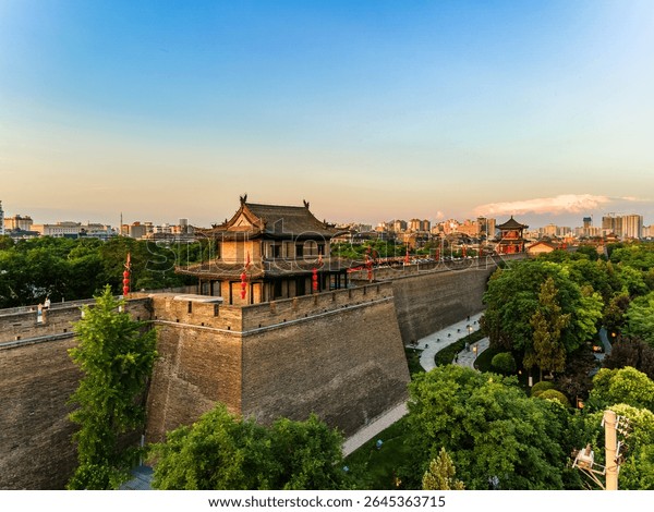 A scenic view of Jian Wanan Chengqiang