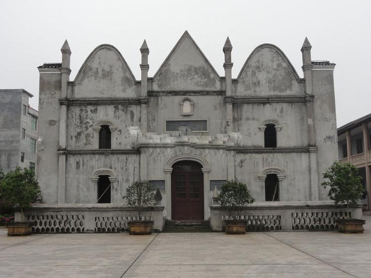 A scenic view of Jian Xianggan Shengwei Jiguan Jiuzhi