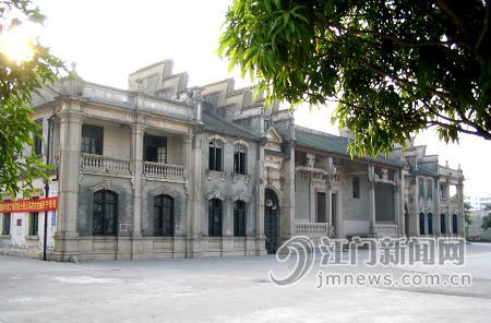 A scenic view of Jiangmen Kaiping Fengcaitang
