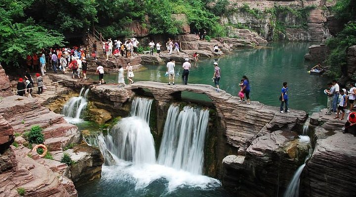 A scenic view of Jiaozuo Fuchengyizhi
