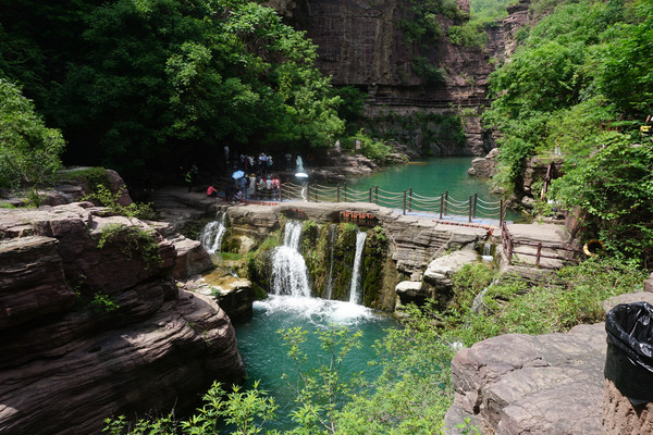 A scenic view of Jiaozuo Fuchengyizhi