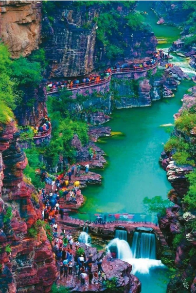 A scenic view of Jiaozuo Jiayingguan