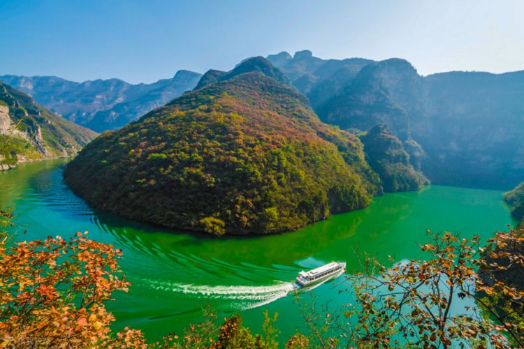A scenic view of Jiaozuo Xianshengwangmiao