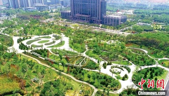 A scenic view of Jiaozuo Yuguogucheng