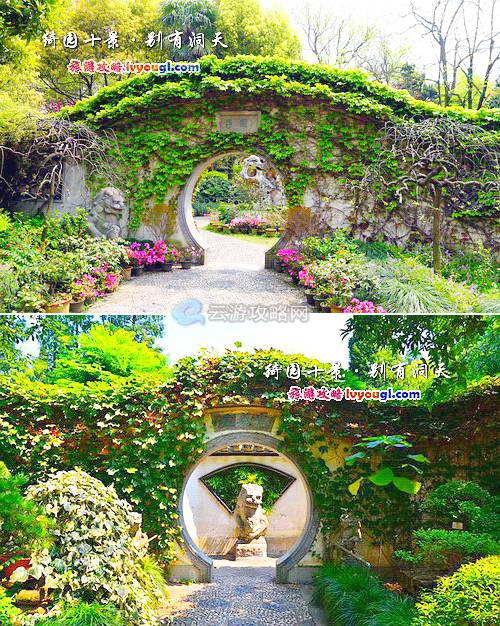 A scenic view of Jiaxing Qiyuan