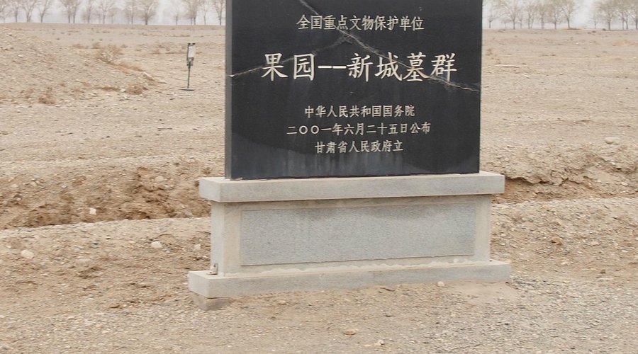 A scenic view of Jiayuguan Guoyuan Xincheng Muqun