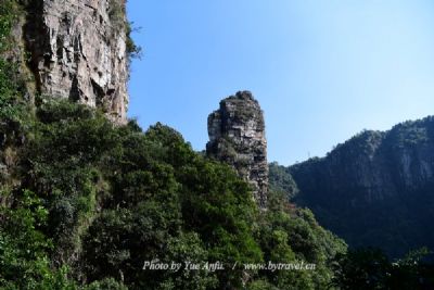 A scenic view of Jilin Shoushan Xianrendong Yizhi