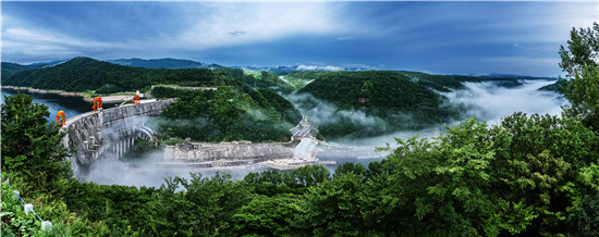 A scenic view of Jilin Sumicheng
