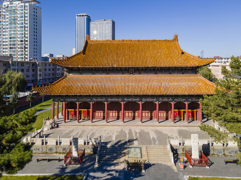 A scenic view of Jilin Wenmiao