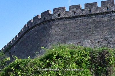 A scenic view of Jilin Wulajie Yanjiang Guchengzhi