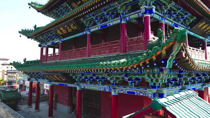 A scenic view of Jinchang Yongchang Zhonggulou