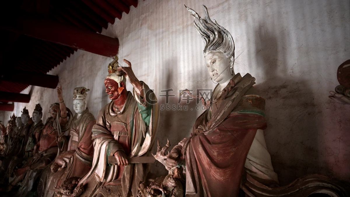A scenic view of Jincheng Beima Yuhuang Temple