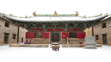 A scenic view of Jincheng Chongming Temple