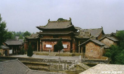 A scenic view of Jincheng Cuifujun Miao