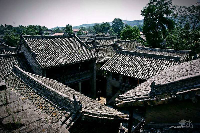 A scenic view of Jincheng Doushuang Ancient Buildings