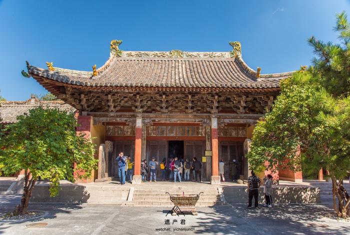 A scenic view of Jincheng Erxian Temple