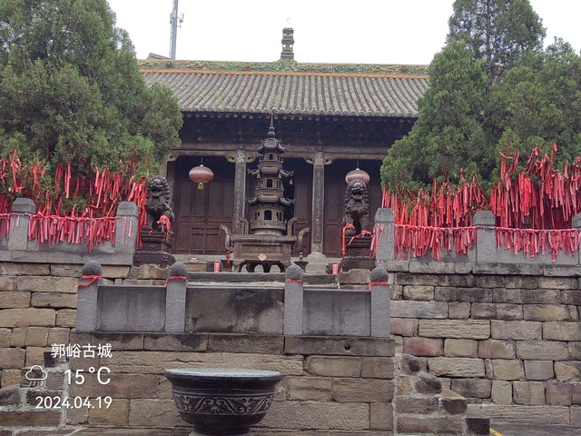 A scenic view of Jincheng Guoyu Village Ancient Buildings
