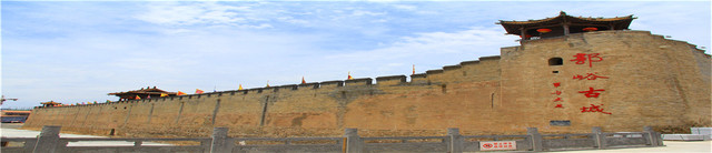 A scenic view of Jincheng Guoyu Village Ancient Buildings