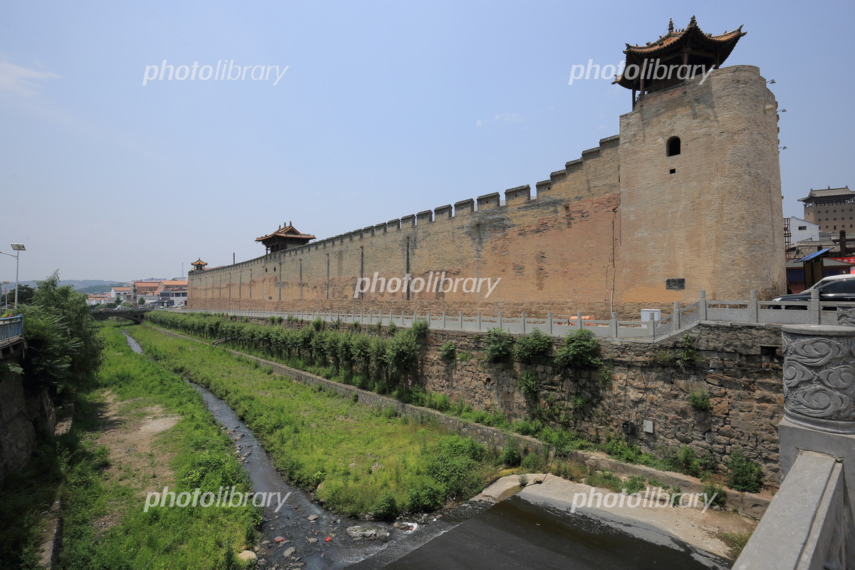 A scenic view of Jincheng Guoyu Village Ancient Buildings