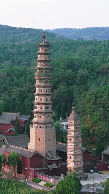 A scenic view of Jincheng Haihui Temple Yangcheng