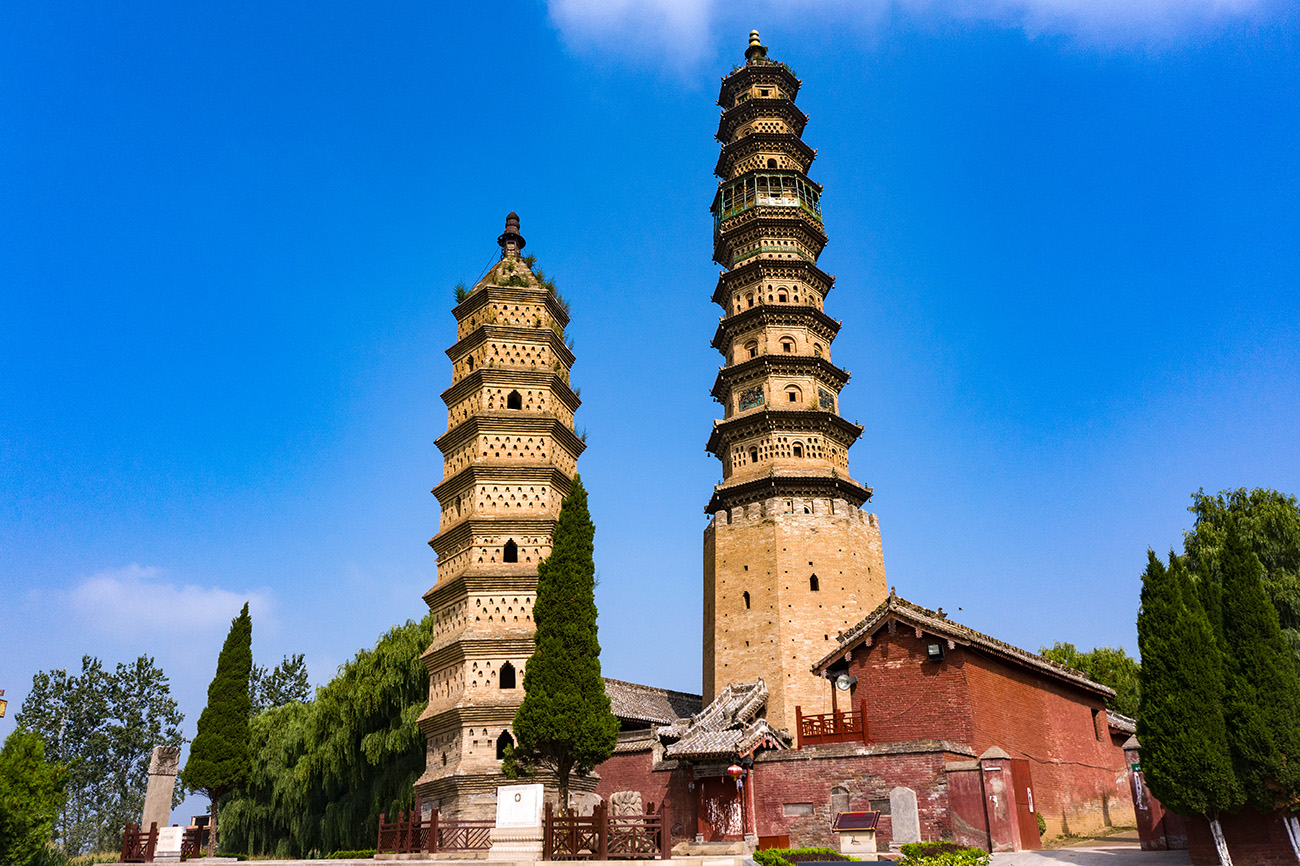 A scenic view of Jincheng Haihui Temple Yangcheng