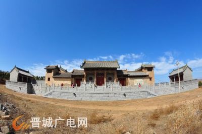 A scenic view of Jincheng Jiannan Jidu Temple