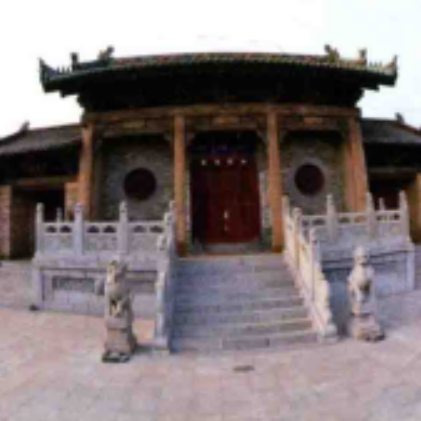 A scenic view of Jincheng Jiannan Jidu Temple