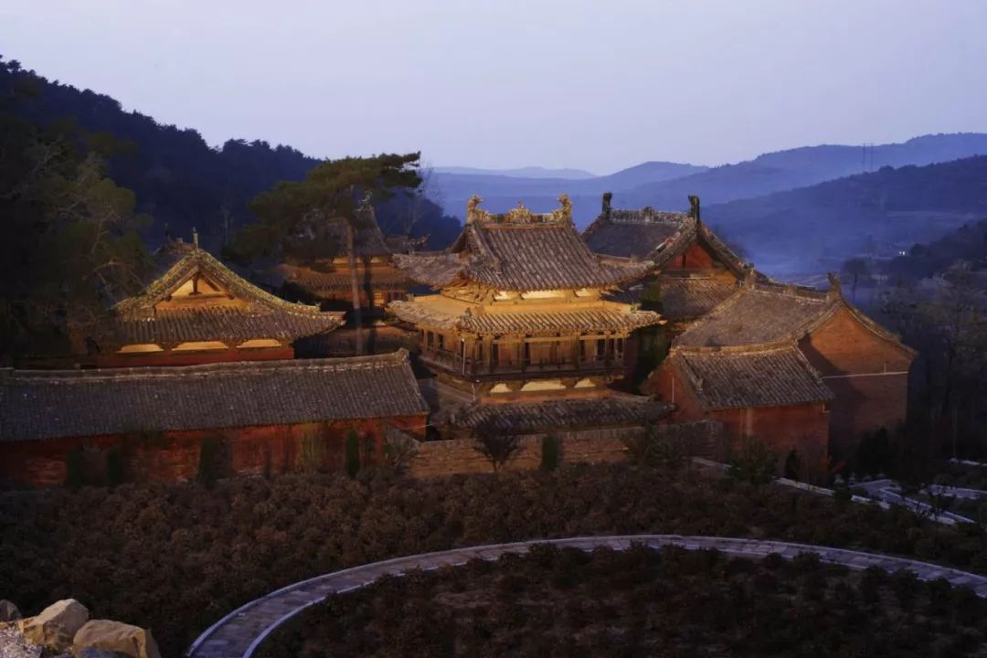 A scenic view of Jincheng Jiannan Jidu Temple