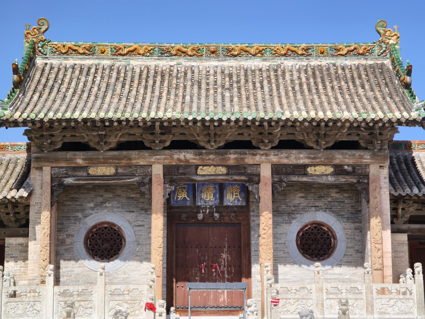 A scenic view of Jincheng Jiannan Jidu Temple