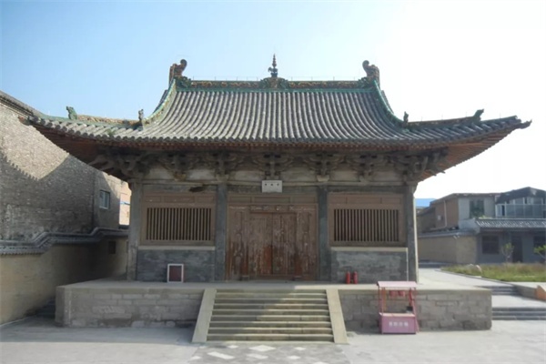A scenic view of Jincheng Kaifu Temple Yangcheng