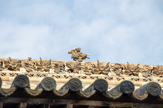 A scenic view of Jincheng Runcheng Dongyue Temple