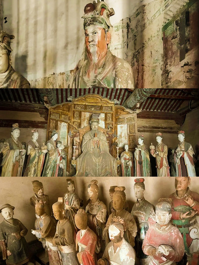 A scenic view of Jincheng Sanwangcun Sanjun Temple