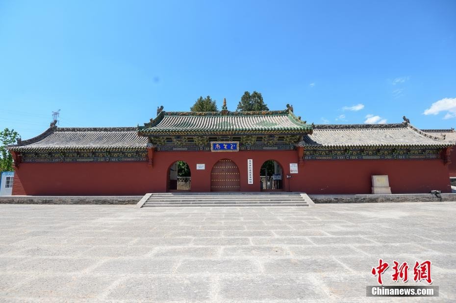 A scenic view of Jincheng Sanwangcun Sanjun Temple