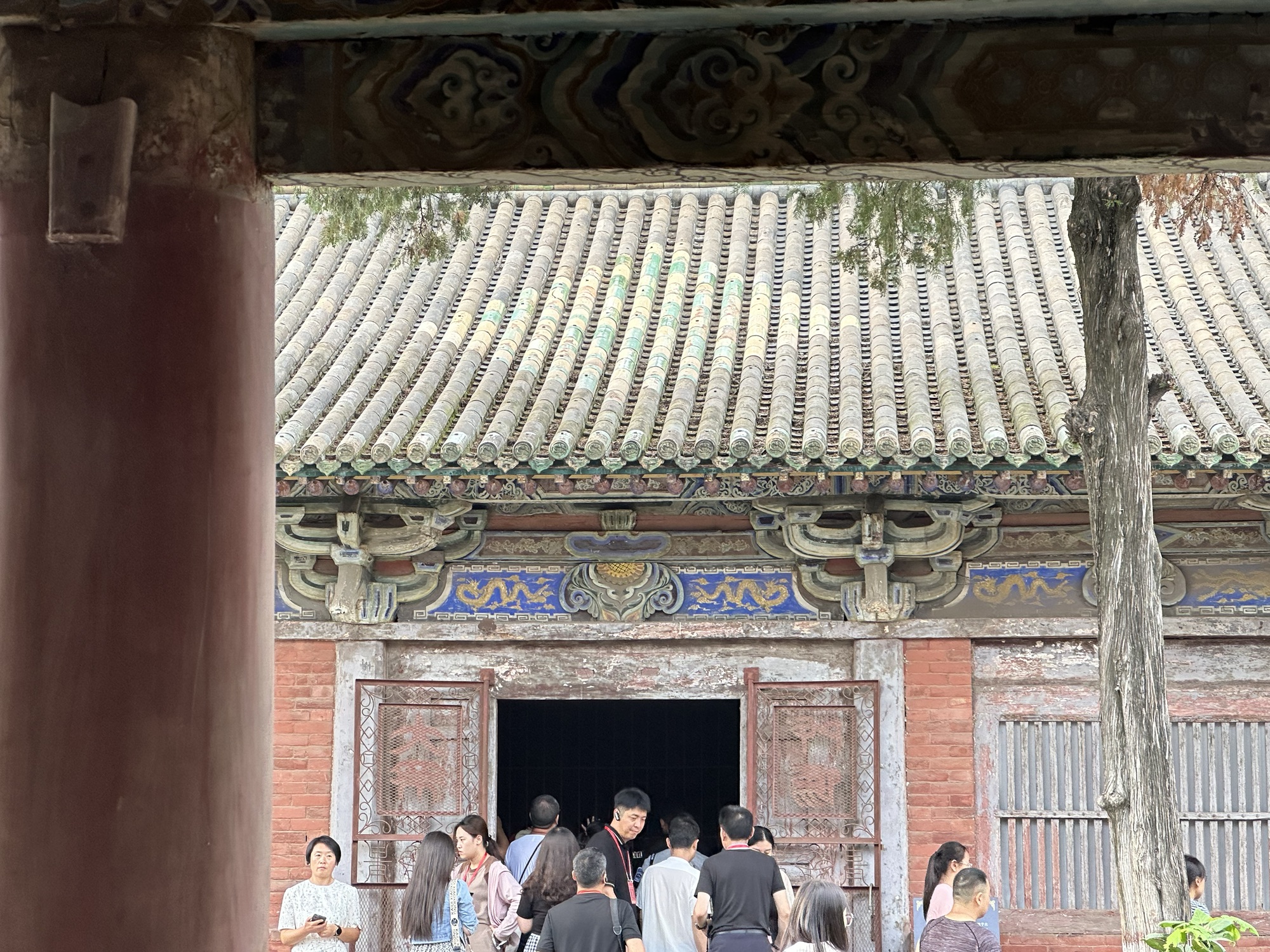 A scenic view of Jincheng Shimo Xuansheng Temple