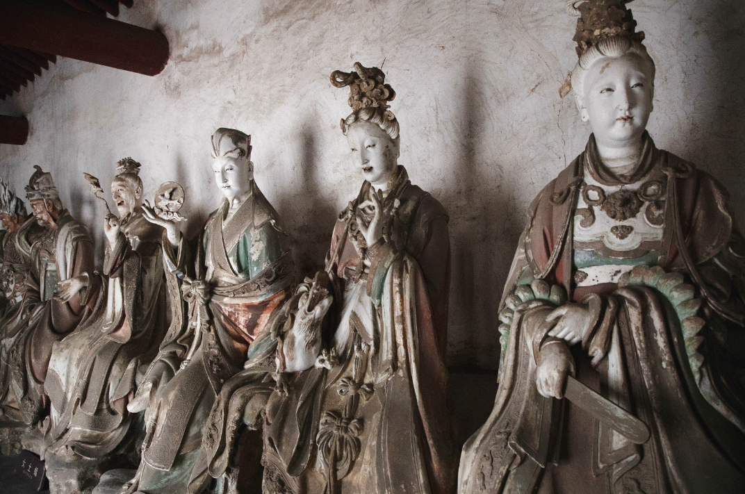 A scenic view of Jincheng Tuandong Qinghua Temple
