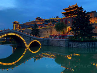 A scenic view of Jincheng Xiangyu Castle