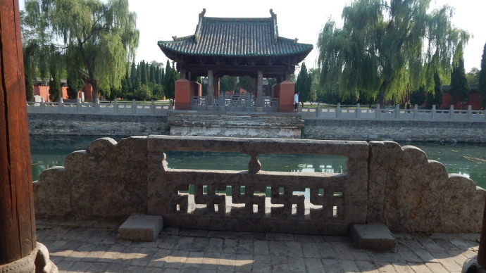 A scenic view of Jincheng Xidun Jidu Temple