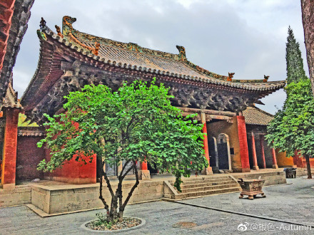 A scenic view of Jincheng Xidun Jidu Temple