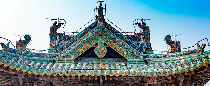 A scenic view of Jincheng Yangcheng Confucian Temple