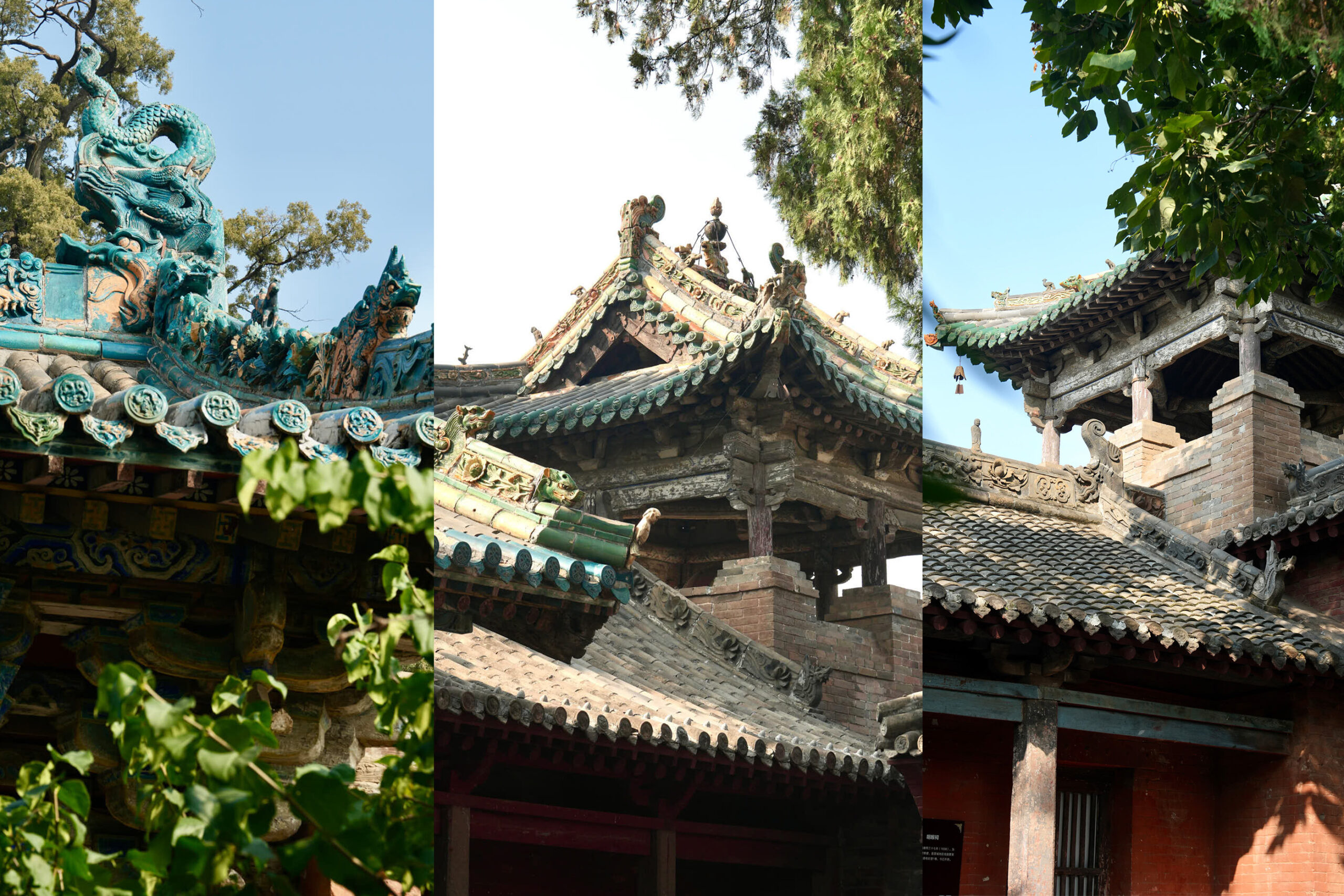 A scenic view of Jincheng Yuquan Dongyue Temple