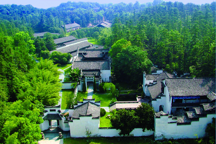 A scenic view of Jingdezhen Hutian Guci Yaozhi