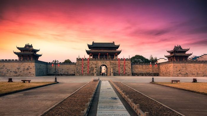 A scenic view of Jingdezhen Nanyao Yizhi