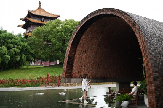 A scenic view of Jingdezhen Nanyao Yizhi