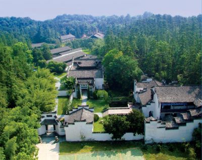 A scenic view of Jingdezhen Xiangjinong Minzhai