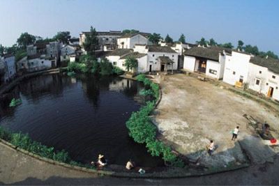 A scenic view of Jinhua Jiqingtang