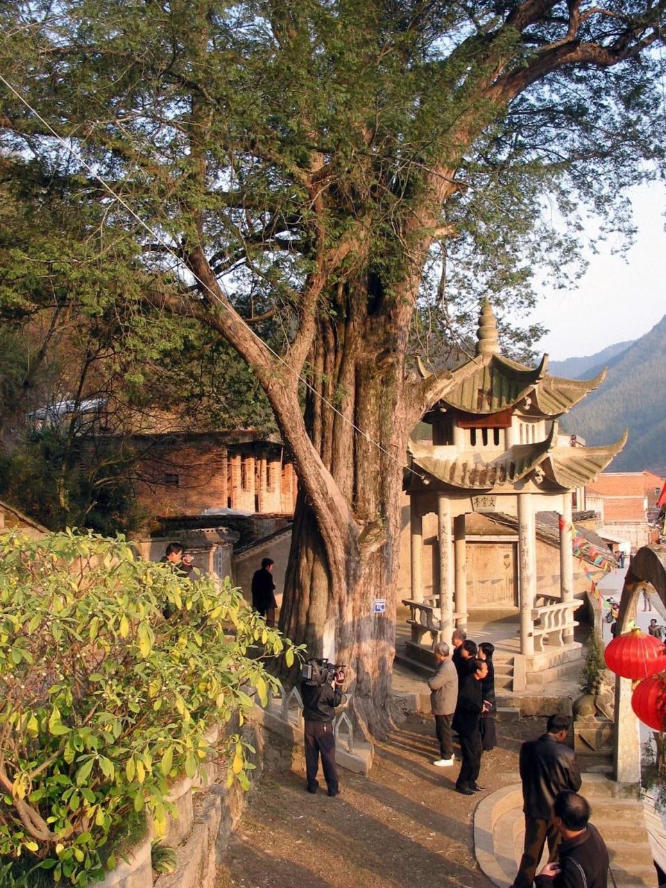 A scenic view of Jinhua Juxi Kongshi Jiamiao