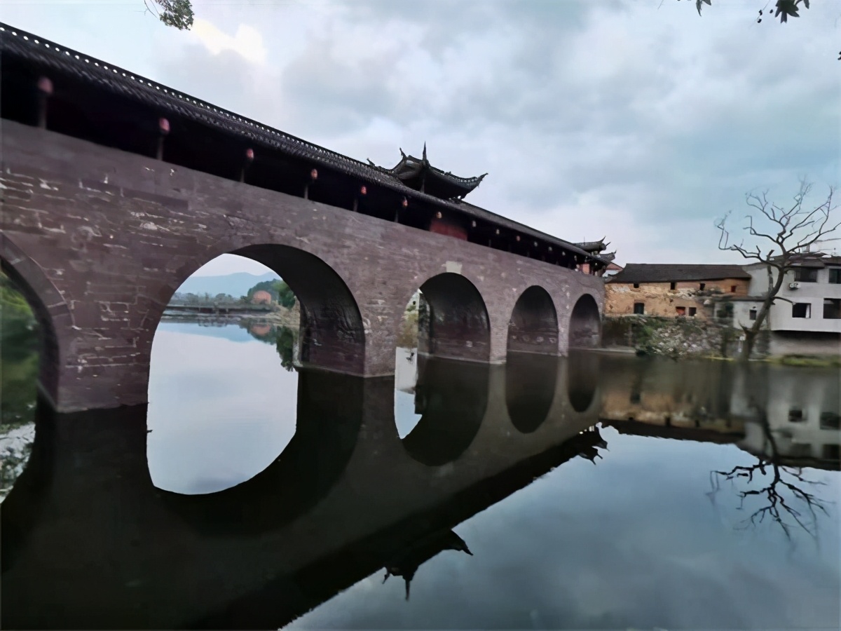 A scenic view of Jinhua Lanxi Tongzhouqiao