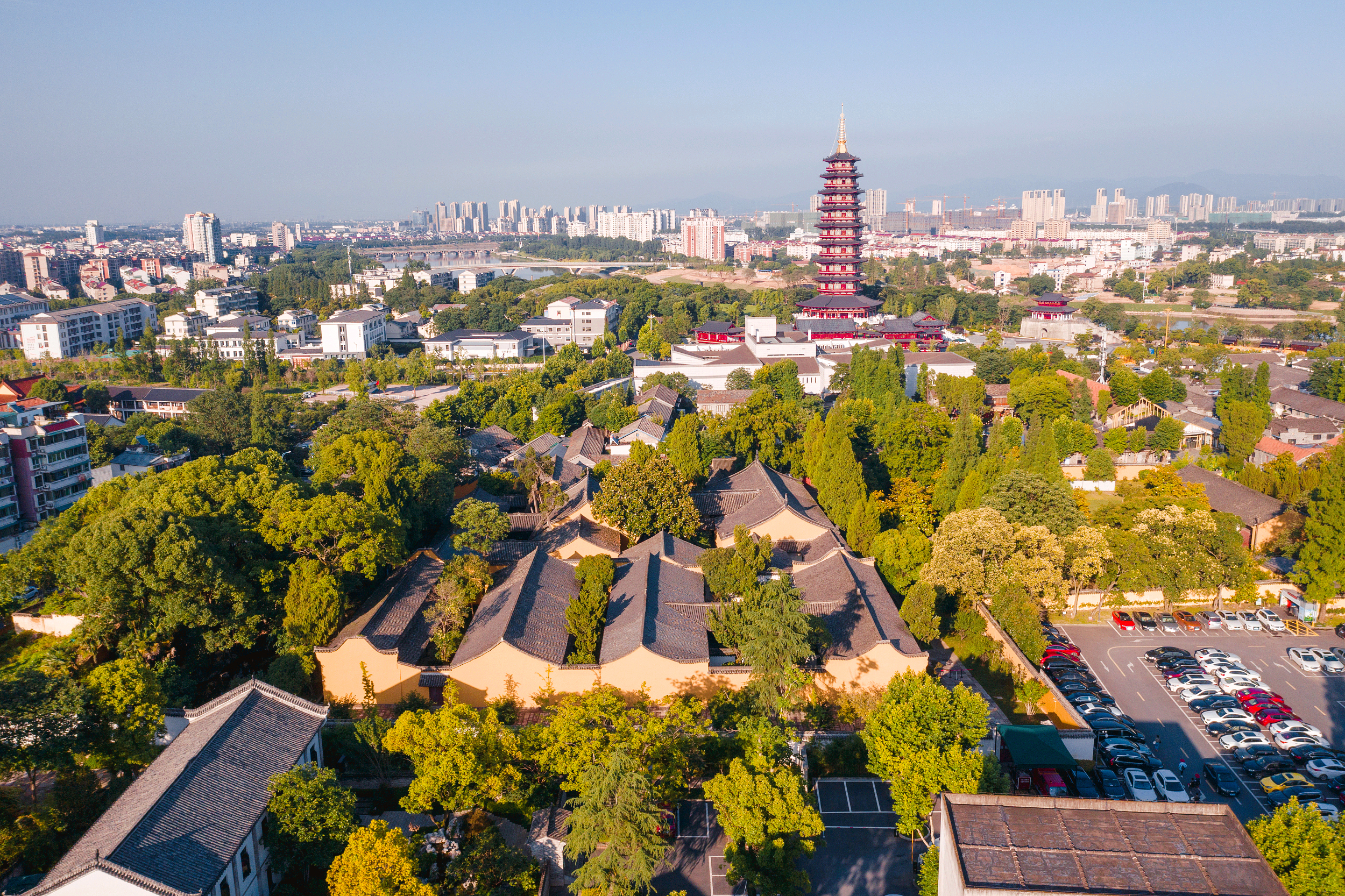 A scenic view of Jinhua Taipingtianguo Shiwangfu