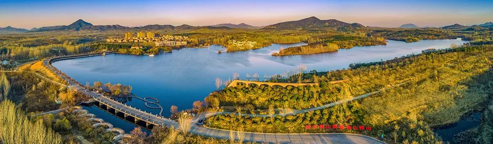 A scenic view of Jining Bianqiao