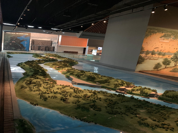 A scenic view of Jining Dayunhe Subitems